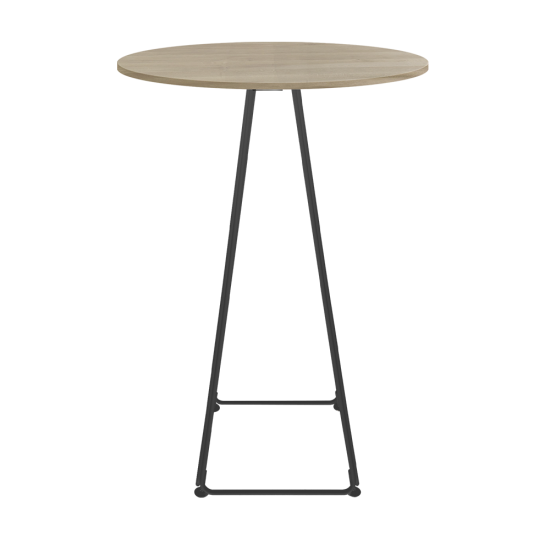 Lunar Bar Wood 60 Circular Negro