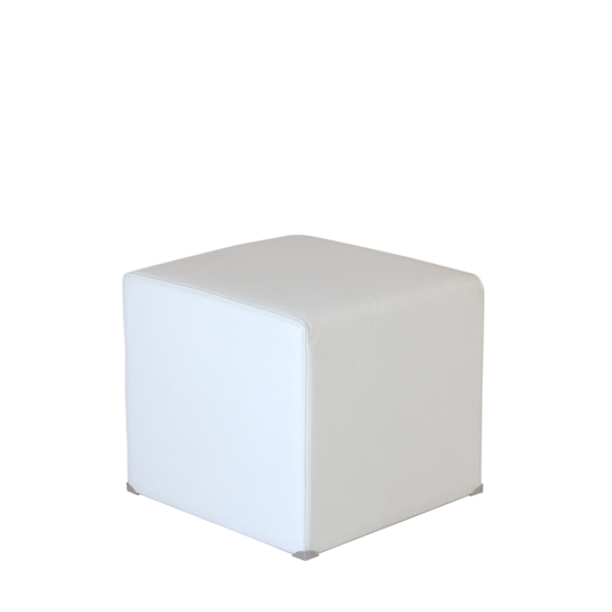 Puff Square 45 Blanc