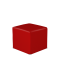 Puff Square 45 Red